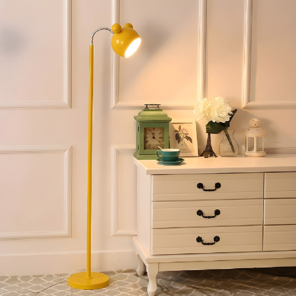 Bourg-Saint-Pierre | Korean Design Bright LED Floor Lamp, Yellow
