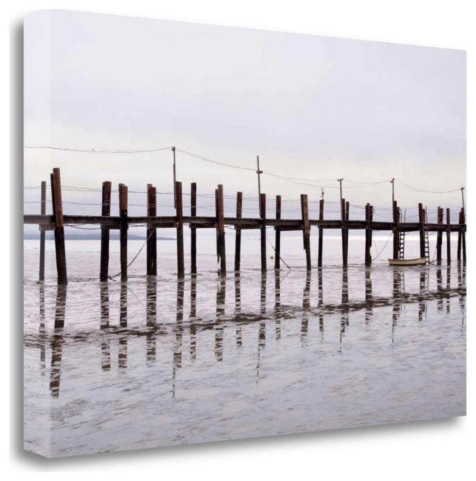 The Bay Pier 2 Giclee Wrap Canvas Wall Art