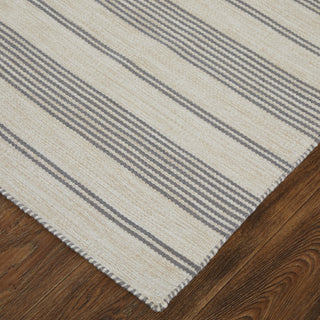 Weave & Wander Granberg Eco-Friendly PET Rug, Gray, 4' X 6'