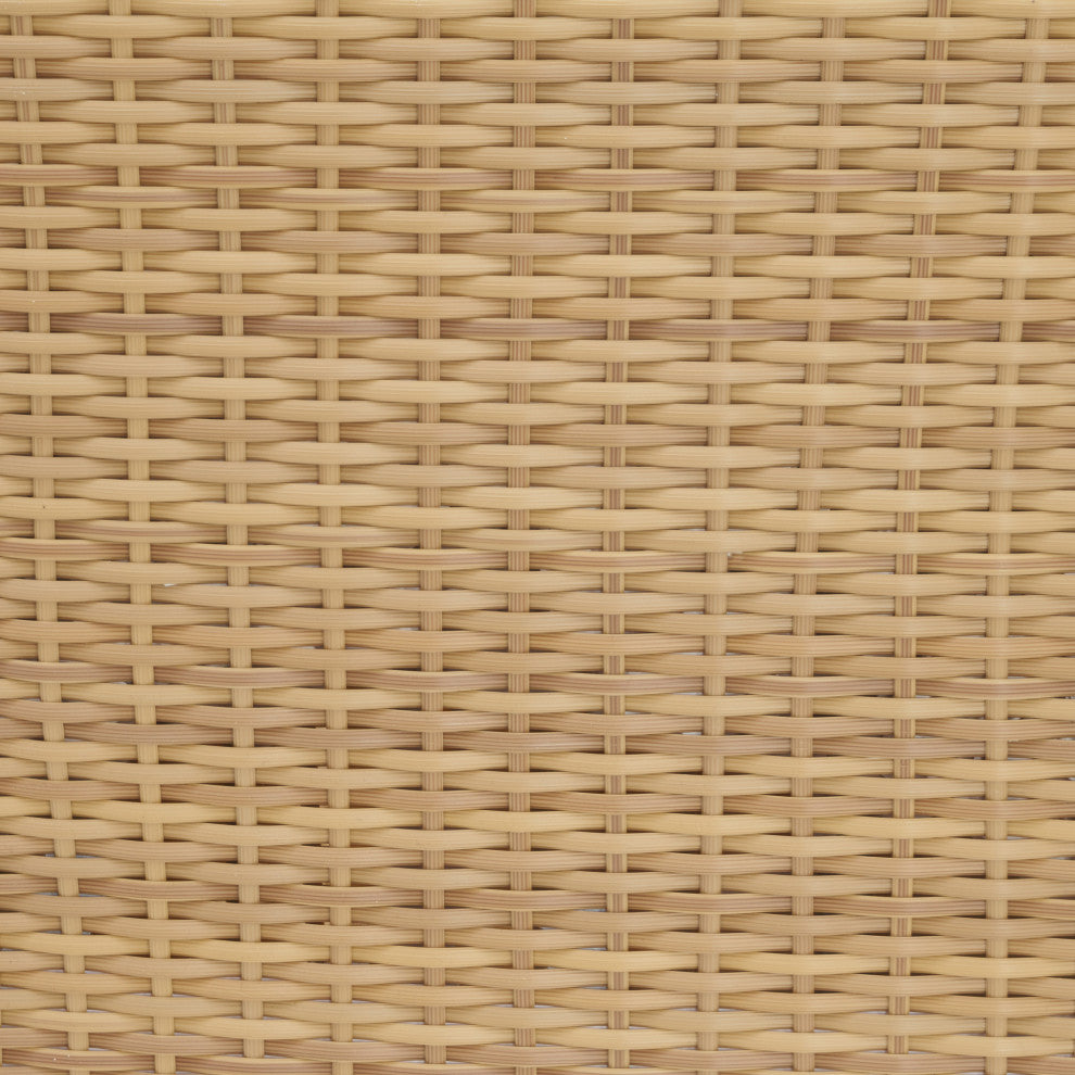 Milea 6 Piece Sunbrella Outdoor Patio Sofa Sectional, Maxim Beige