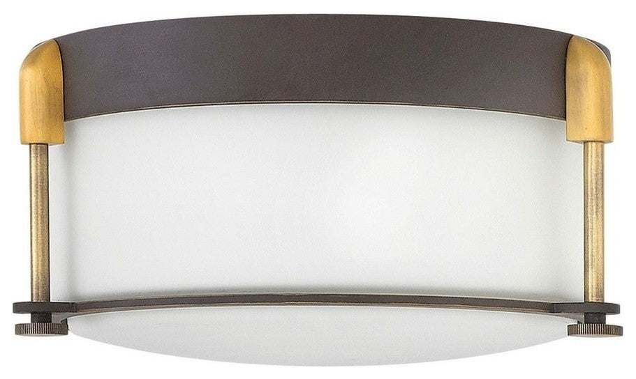 Hinkley Colbin Two Light Flush Mount 3231OZ