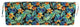 63"X19" Patterned Outdoor Spun Polyester Bench Cushion, Beachcrest Caviar