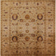 Ahgly Company Indoor Square Mid-Century Modern Area Rugs, 8' Square