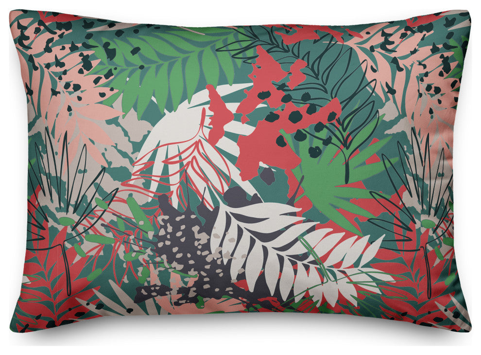 Jungle Pattern 14x20 Indoor / Outdoor Pillow