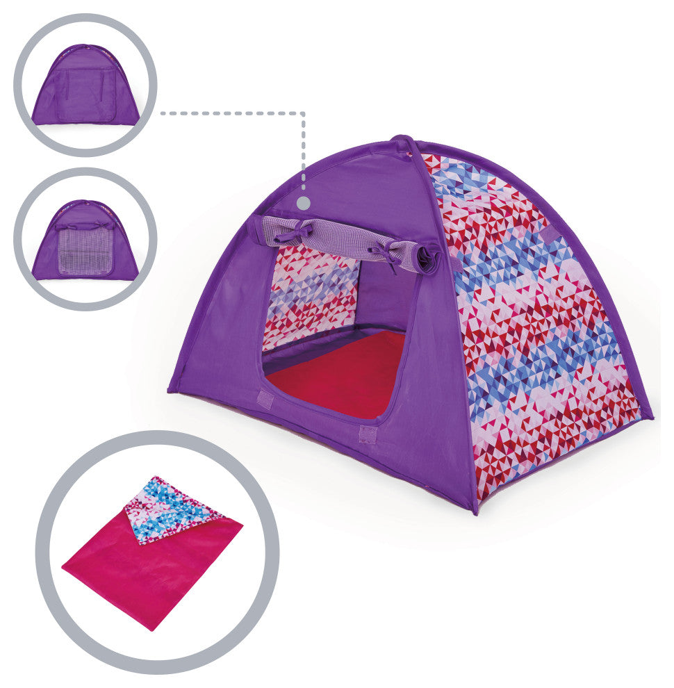 18" Doll - Smaller Tent & Sleeping Bag