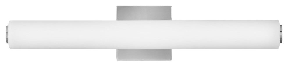 Lark Marti 22.75" LED Bath Bar Vanity Light Fixture, Etched White Glass + Chrome