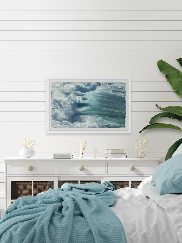 "Sea Power" Framed Painting Print, 36x24