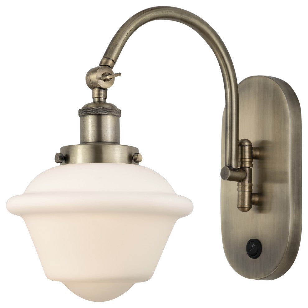 Innovations 918-1W-AB-G531-LED 1-Light Sconce, Antique Brass
