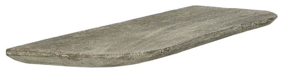 Floating Wall Shelf, Gray Stone, Large