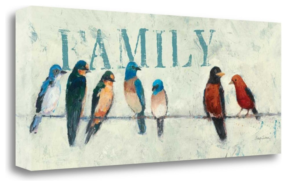 "The Usual Suspects Panel III - Family" By Avery Tillmon, Gallery Wrap Canvas