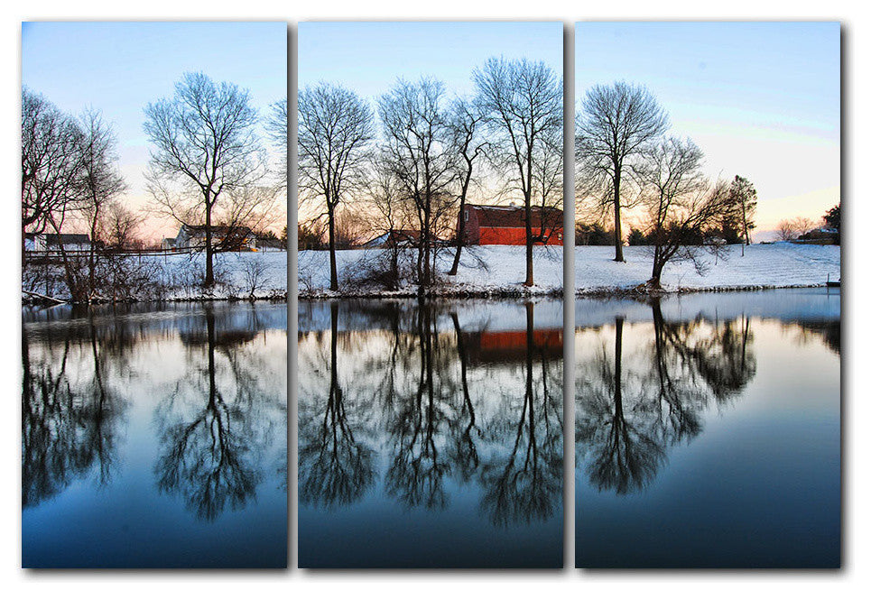 Ready2hangart Christopher Doherty Photography 'Barn' 3-PC Acrylic Art Set