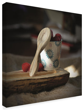 "Wooden Ribs" by Christine Sainte-Laudy, Canvas Art