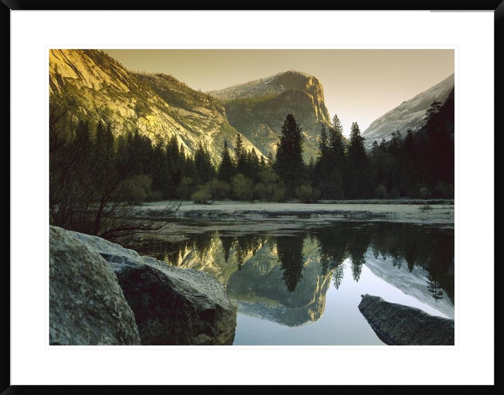 Mt Watkins Reflected In Mirror Lake, Yosemite National Park, California, 38"x30"