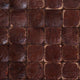 East at Main Brown Luster Coconut Shell Wall Tile