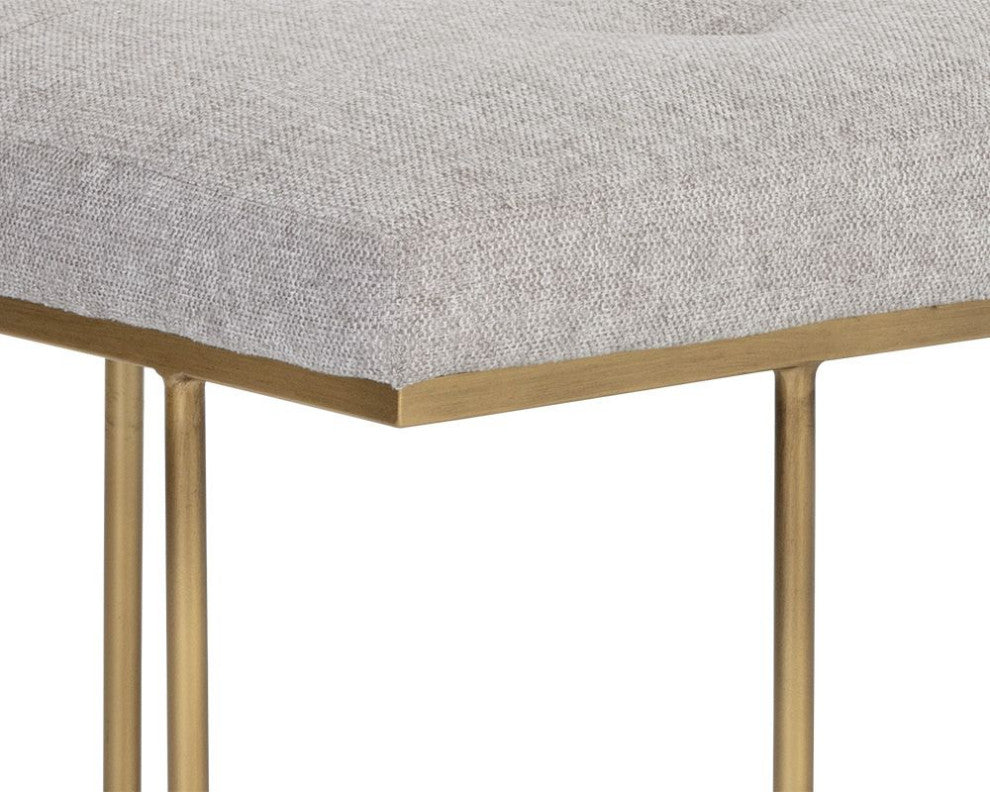 Maverick Bench, Heather Gray