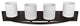 Nuk3y Modern Bathroom Vanity Light Fixture, Oil Rubbed Bronze, 4 Lights