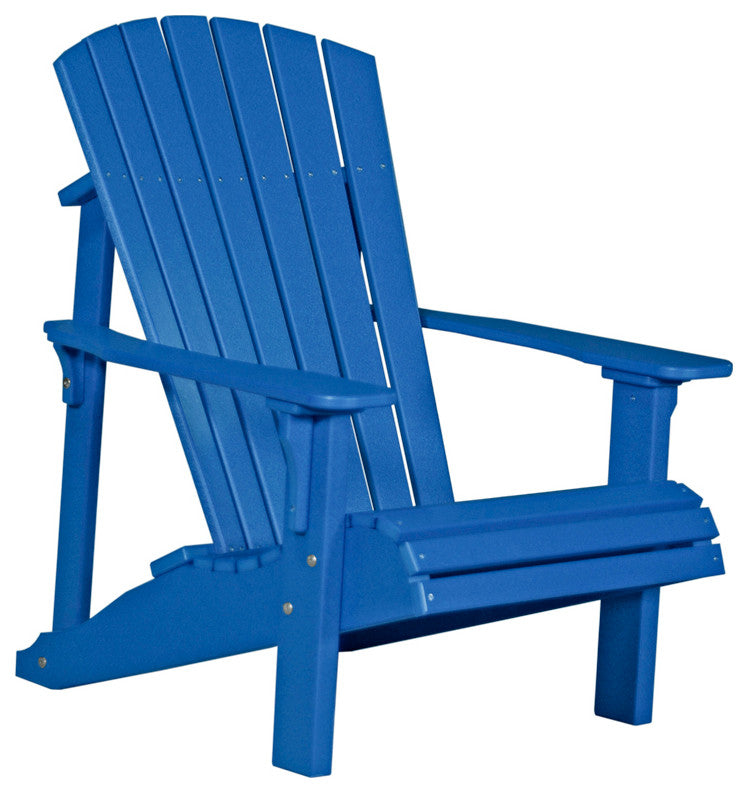 Poly Deluxe Adirondack Chair, Blue