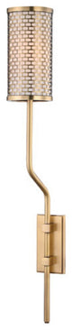 Hudson Valley 3921-AGB, 1 Light Wall Sconce