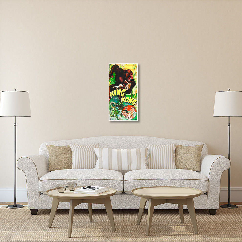 "King Kong" Stretched Canvas Giclee by Hollywood Photo Archive, 18x36"