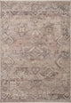 Loloi Lyra Blush / Dove 2'-7" x 12'-0" Runner Rug