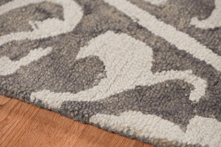 Amer Rugs Shibori SHI-26 Gray Gray Hand-tufted - 7'6"x9'6" Rectangle Area Rug