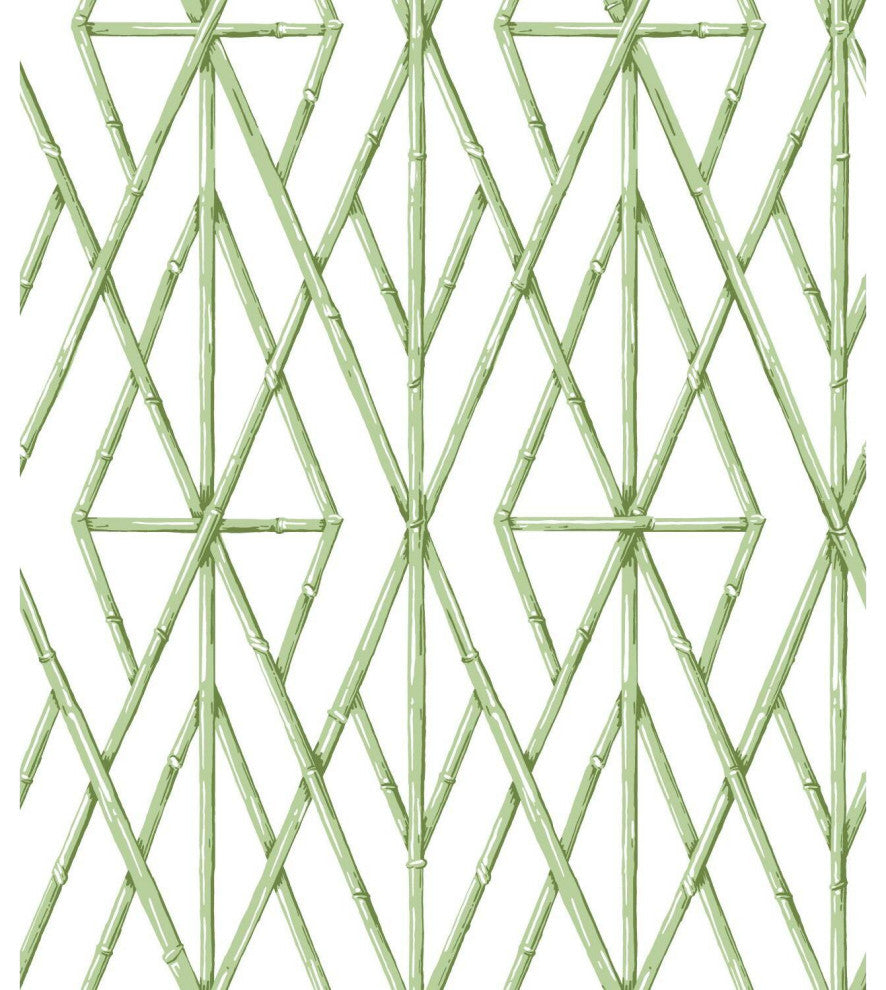 Riviera Bamboo Trellis Wallpaper