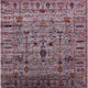 Ahgly Company Indoor Square Mid-Century Modern Area Rugs, 5' Square