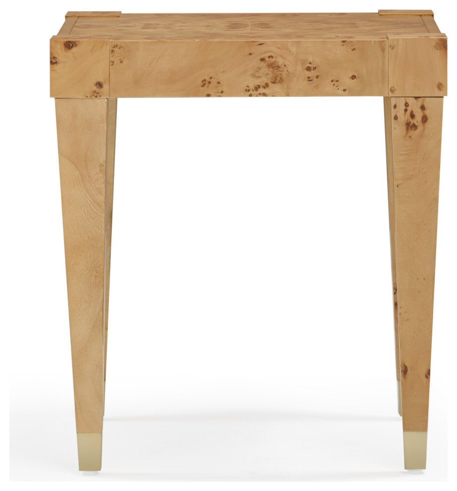 Brandyss Burl End Table, Honey Burl