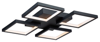 Graymar 24W LED Flush Mount, Black