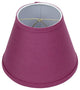 Fenchel Shades, 5"x9"x7" Bulb Clip Attachment Empire Lamp Shade, Linen
