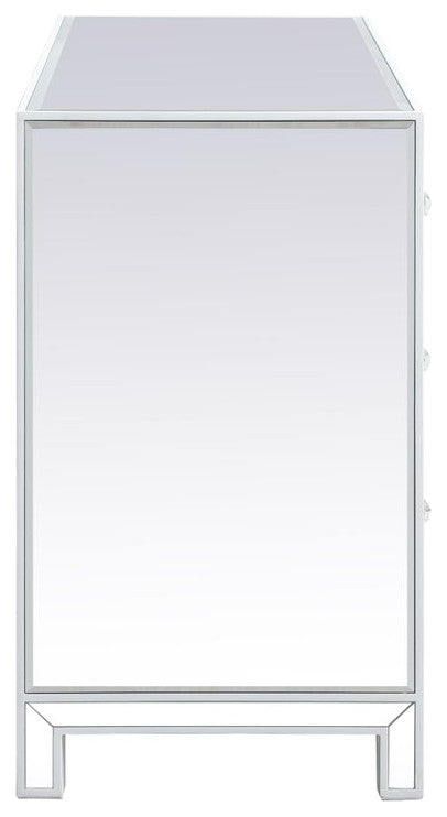 Transitional White Cabinets