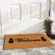 Welcome Pineapples Doormat, 24"x36"