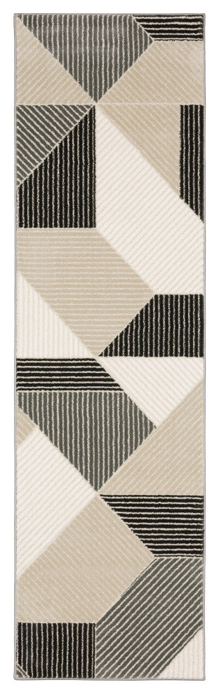 Oriental Weavers Raylan RAY07 Geometric Rug, Ivory, 7'10"x10'10"