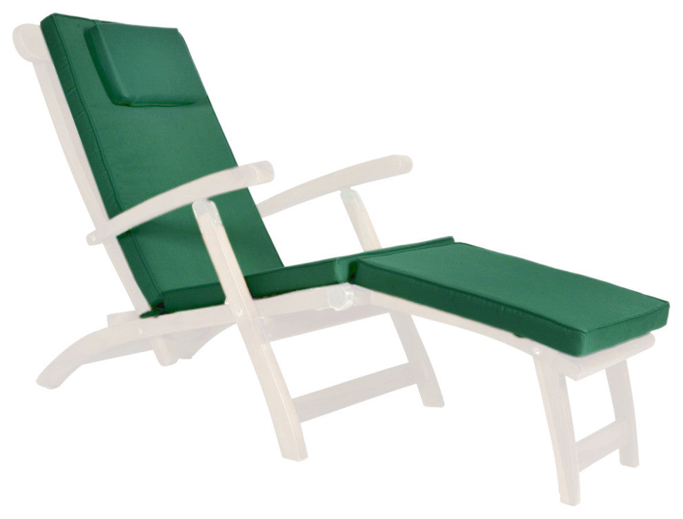Steamer Cushion, Green