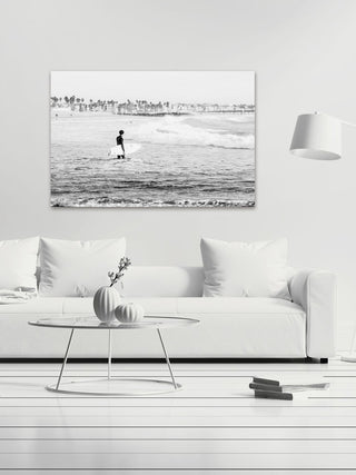 "The Approach" Painting Print on Wrapped Canvas