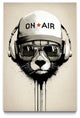 Late Nite DJ Fine Art Print by Hidden Moves, 20"x30"
