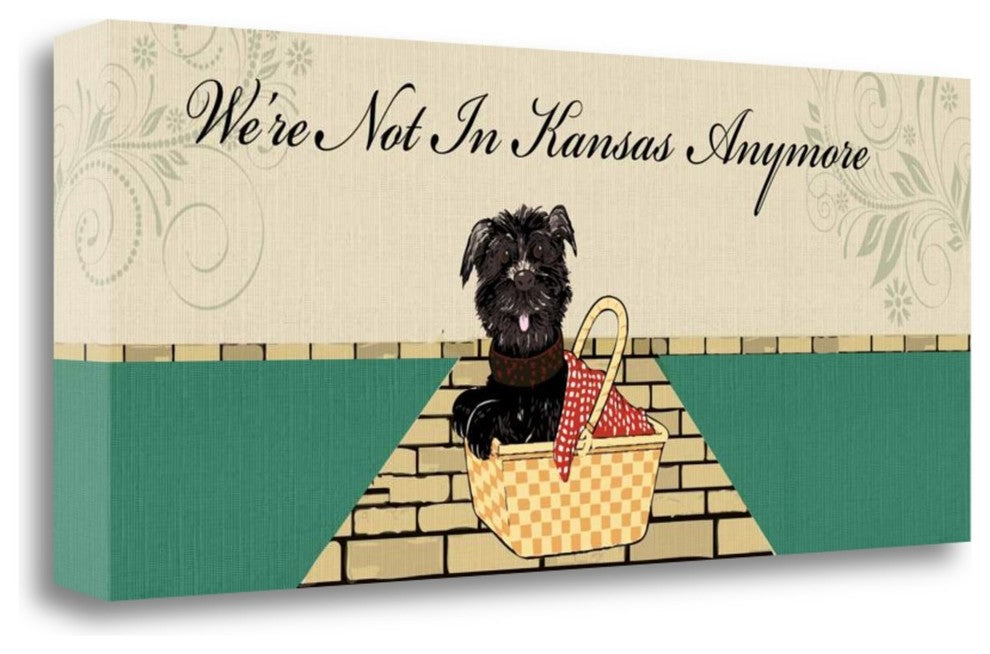 "Totos Basket" By Piper Ballantyne, Giclee Print on Gallery Wrap Canvas