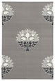 Rug N Carpet - Handmade Wool 3' 7'' x 5' 5'' Modern Design Dhurrie Kilim Rug
