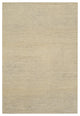 Hand Knotted Wool Ivory Transitional Modern Modern Knot Rug, 8'x10'
