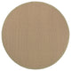Bay Contemporary Area Rug, Beige, 7'9" Round