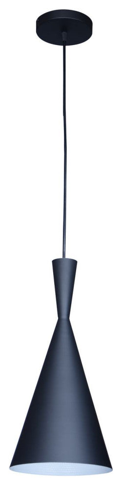 Berkley Black Single Light Pendant B6003