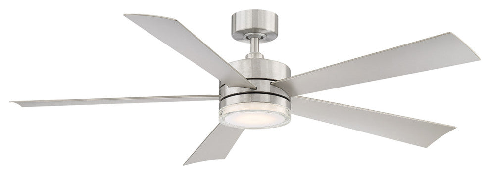 Wynd 5-Blade Ceiling Fan, Stainless Steel