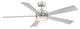 Wynd 5-Blade Ceiling Fan, Stainless Steel