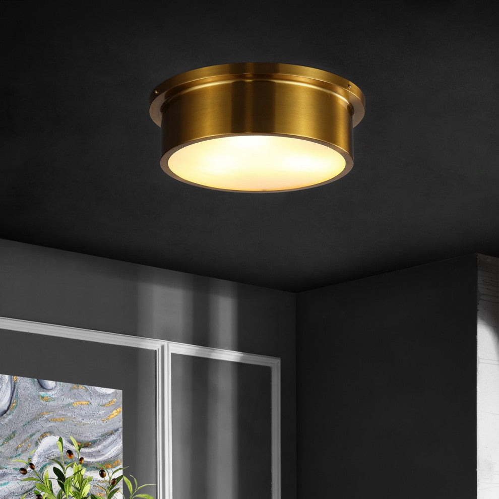 Safavieh Reyna Flush Mount Brass