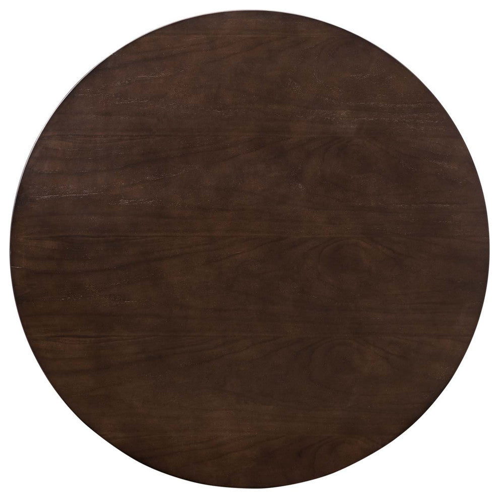 Lippa 36" Dining Table White Cherry Walnut