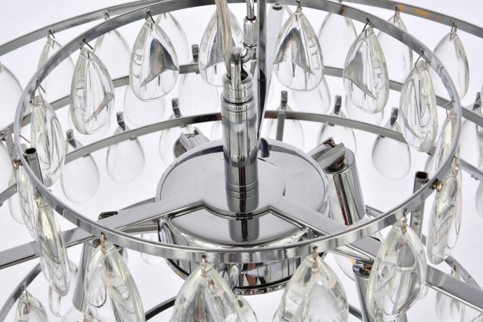Murphy 20" Pendant, Chrome