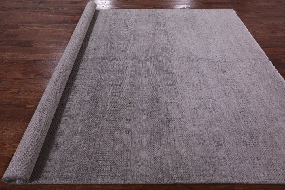 Savannah Gabbeh Wool and Silk Hand Knotted Rug 8' 1" X 10' 0"- Q4551