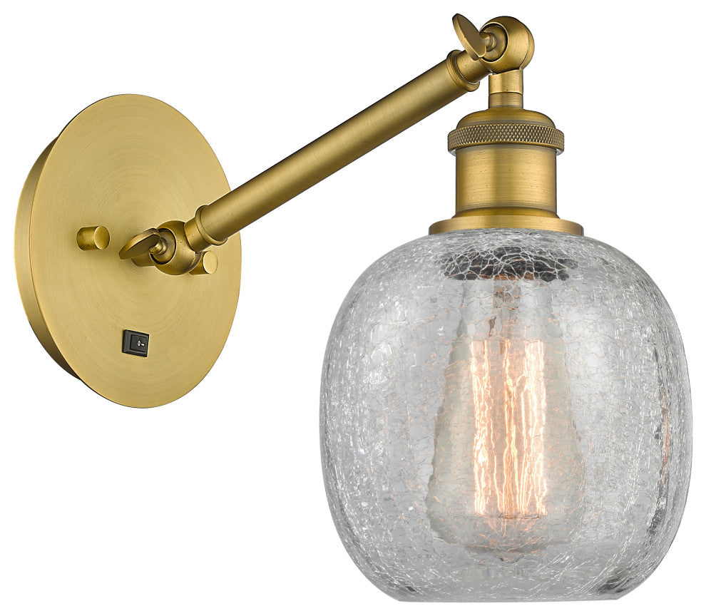 Innovations 317-1W-BB-G105 1-Light Sconce, Brushed Brass