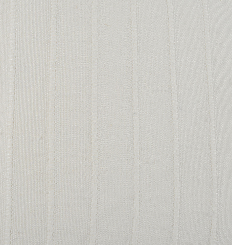 Hendri 22" Square Throw Pillow, White