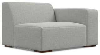 Rex 3-Seater Modular Sofa and Ottoman Set in Tightly Woven Performance Fabric